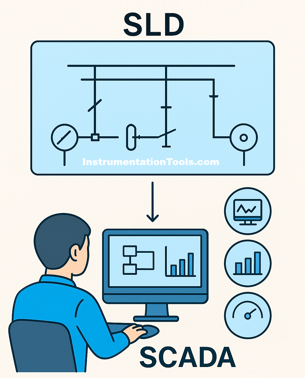 How to design SCADA from SLD