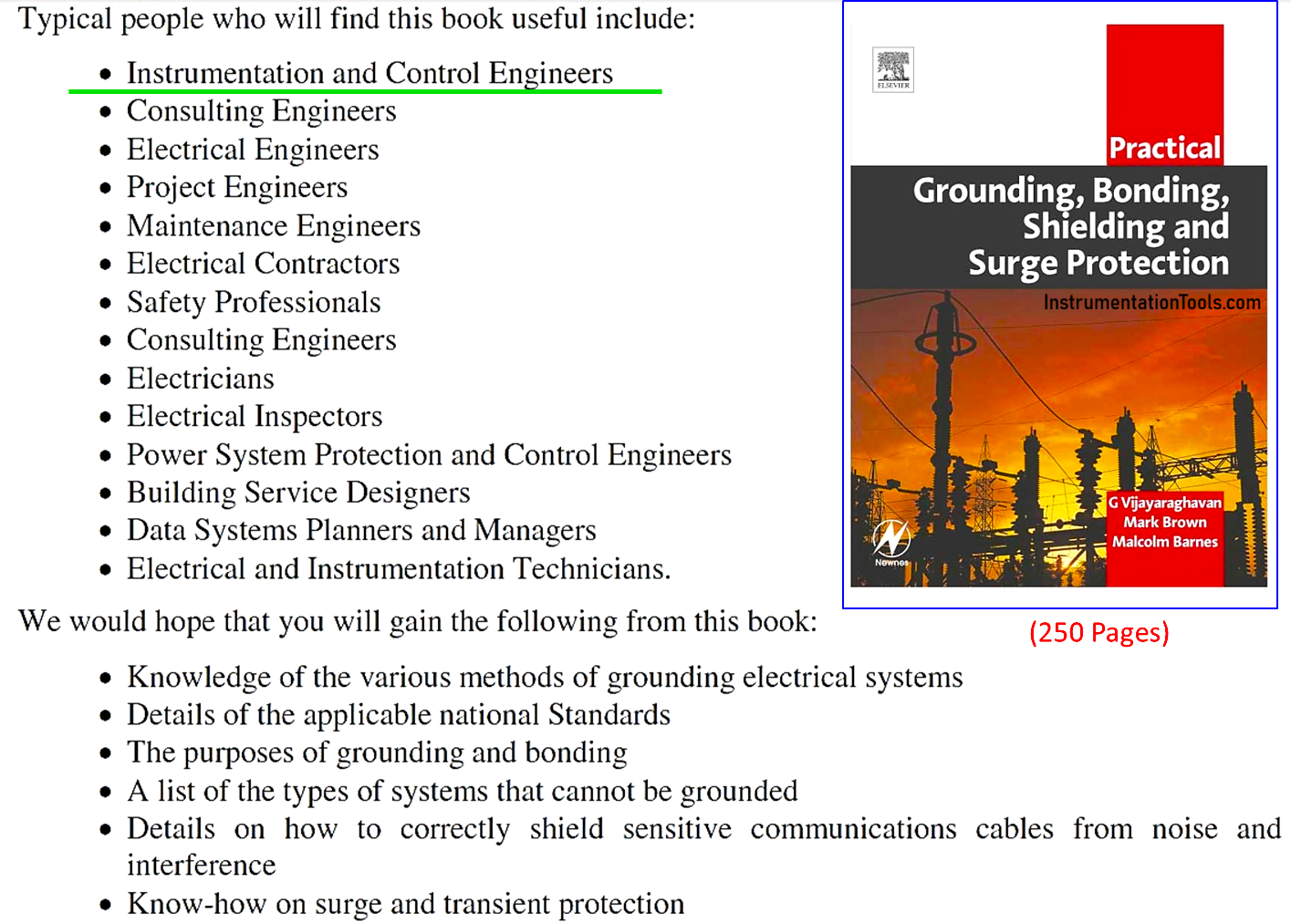 Practical Grounding, Bonding, Shielding and Surge Protection