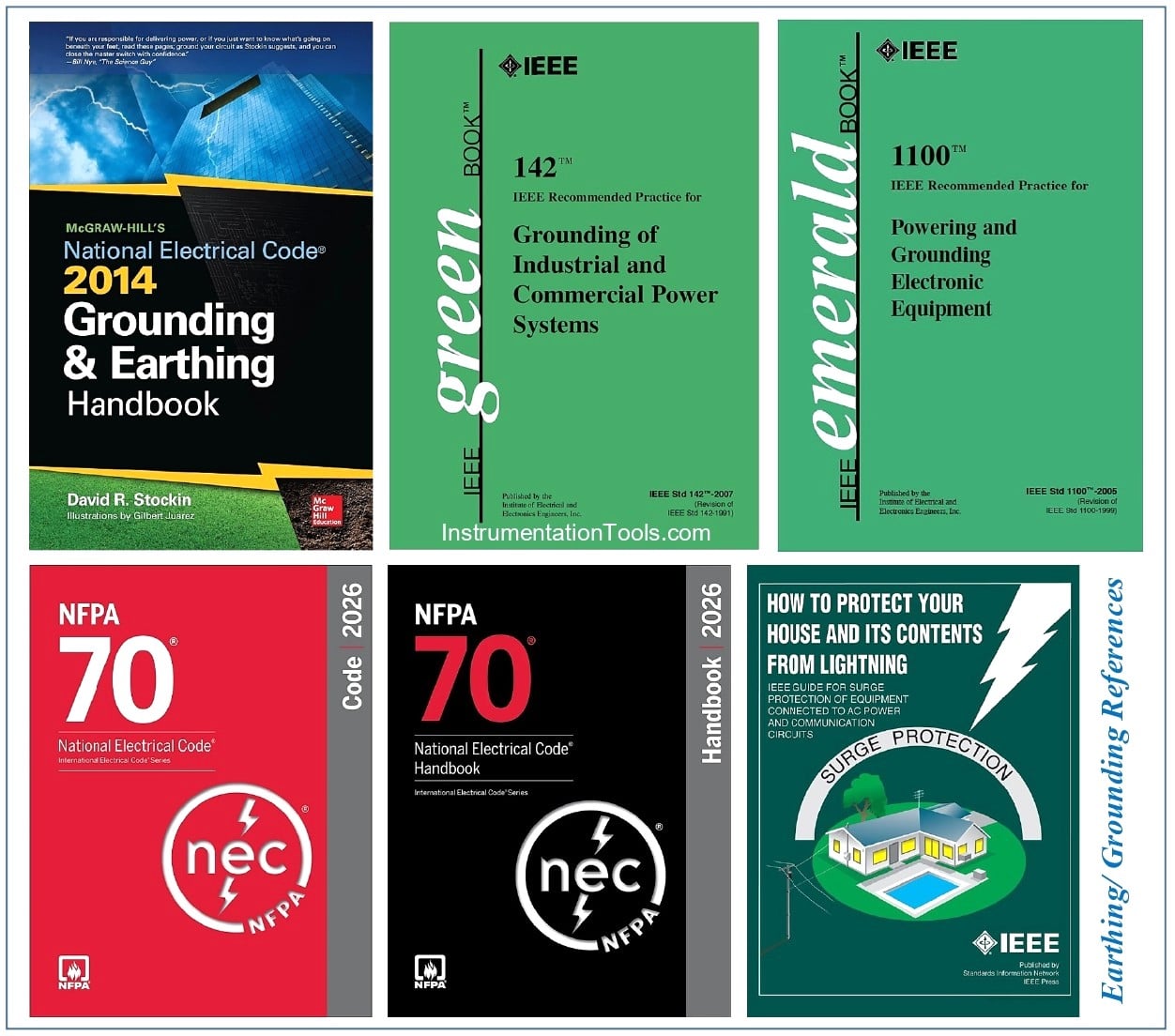 Reference Books for Earthing and Grounding